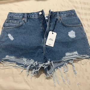Forever 21 High Rise Denim Shorts